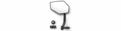 BIKE ATTITUDE Rétroviseur Ovale